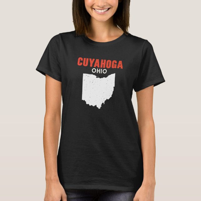 CUYAHOGA FALLS Ohio USA State America Travel Ohioa T-Shirt (Front)