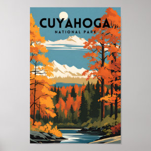 Cuyahoga National Park Travel Poster