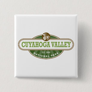 Cuyahoga Valley National Park 15 Cm Square Badge