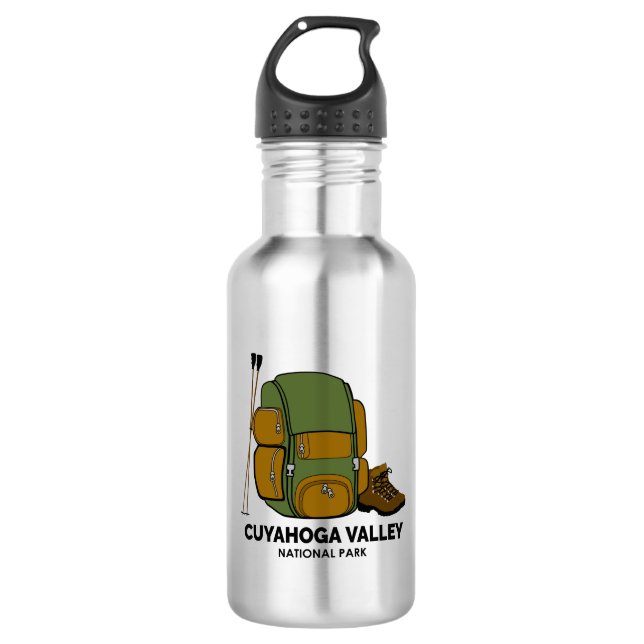 Cuyahoga Valley National Park Backpack 532 Ml Water Bottle (Front)