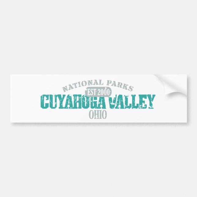 Cuyahoga Valley National Park Bumper Sticker (Front)