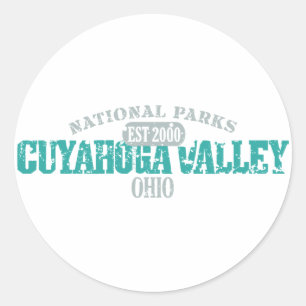 Cuyahoga Valley National Park Classic Round Sticker