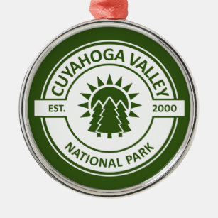 Cuyahoga Valley National Park Metal Tree Decoration