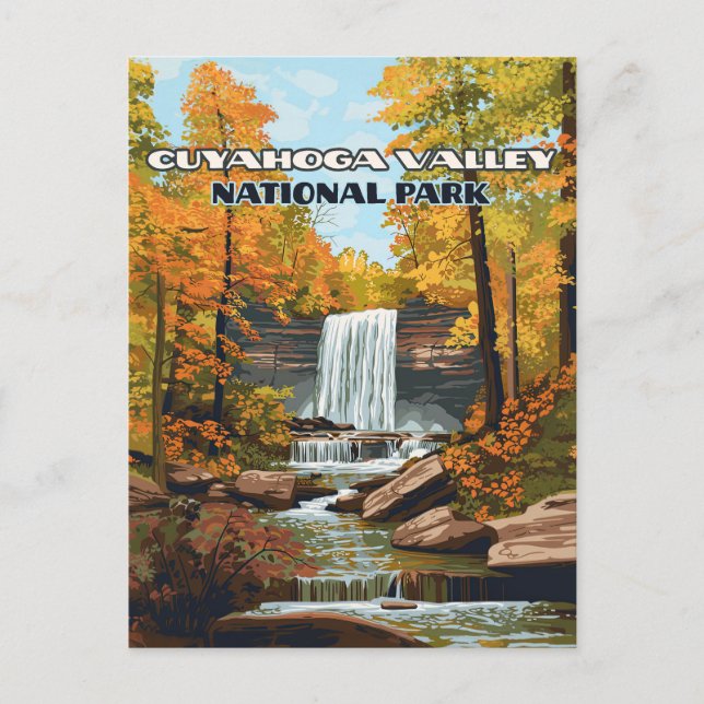 Cuyahoga Valley National Park Ohio Cleveland Postcard (Front)
