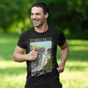  Cuyahoga Valley National Park Ohio Distressed  T-Shirt