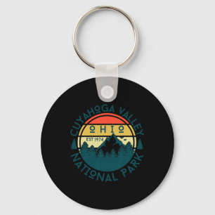 Cuyahoga Valley National Park Ohio Hiking Nature O Key Ring