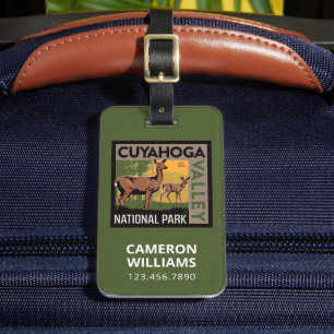 Cuyahoga Valley National Park Ohio Luggage Tag