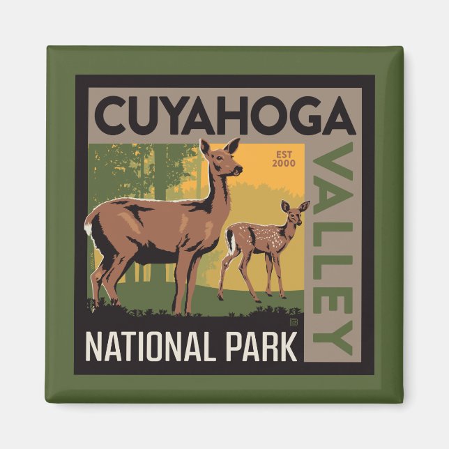 Cuyahoga Valley National Park | Ohio Magnet (Front)