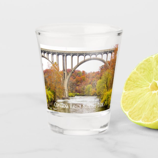 Cuyahoga Valley National Park Shot Glass (Front)