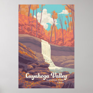 Cuyahoga Valley National Park Travel Poster