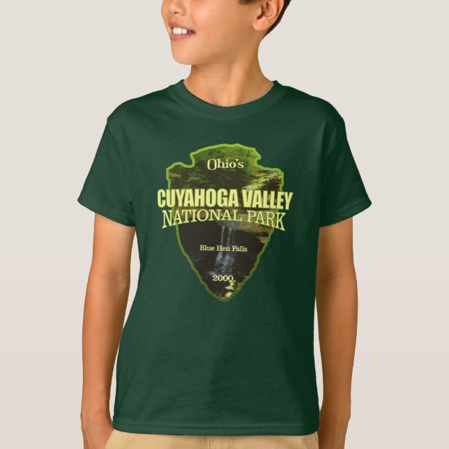 Cuyahoga Valley NP (arrowhead) T-Shirt (Front)