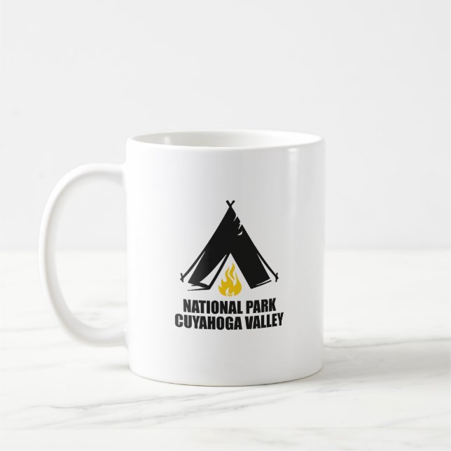 Cuyahoga Valley - Ohio Coffee Mug (Left)