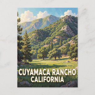 Cuyamaca Rancho State Park — California Postcard