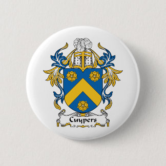 Cuypers Family Crest 6 Cm Round Badge