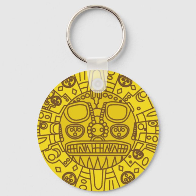 Cuzco Coat of Arms Key Ring (Front)