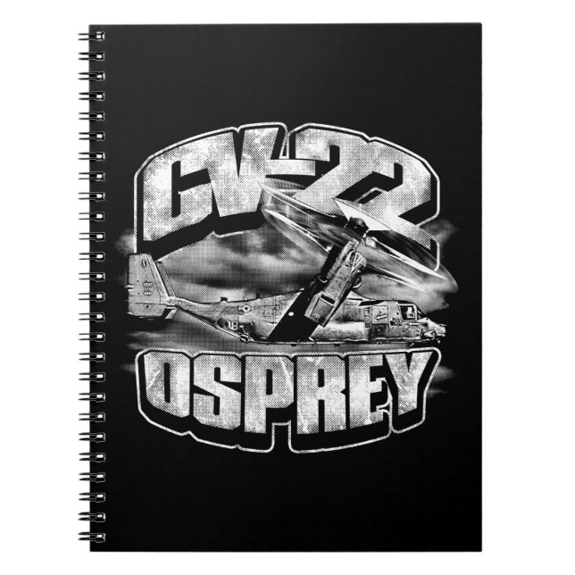 CV-22 OSPREY Notebook Spiral Photo Notebook (Front)