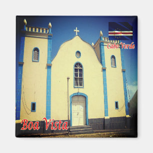 CV - Cape Verde - Boa Vista Igreja de Santa Isabel Magnet