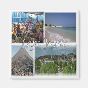 CV * Cape Verde - Mosaic Magnet