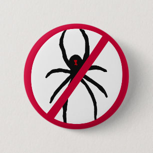 CV- No More Spiders Button