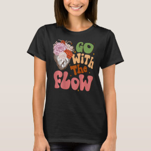 CVICU Cardiac Nurse Heart Flow Tees (Word On Back)