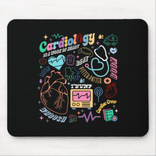 Cvicu Cardiac Nurse Retro Anatomy Cardiology Human Mouse Pad