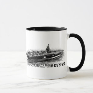 CVN-75 Harry S. Truman 11 oz Ringer Mug