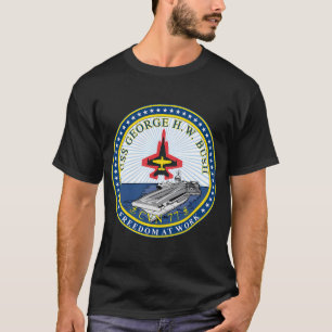 Cvn 77 USS George H.W. Bush (CVN-77) T-Shirt