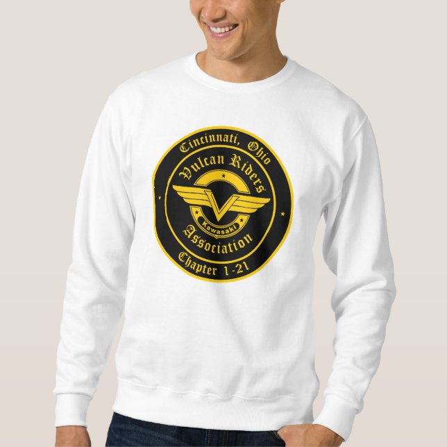 CVR LogoCincinnati Vulcan Riders Sweatshirt (Front)
