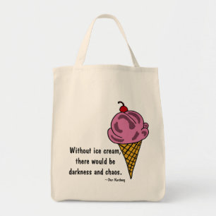 CW- Funny Ice Cream Tote Bag