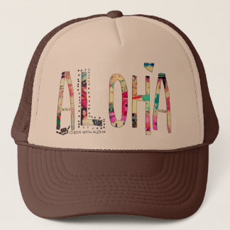 CWA ALOHA COLLAGE Trucker Hat