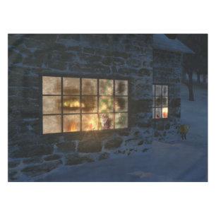 Cwm Christmas Tablecloth