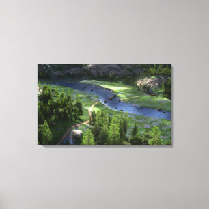 Cwm Solitude Canvas Print