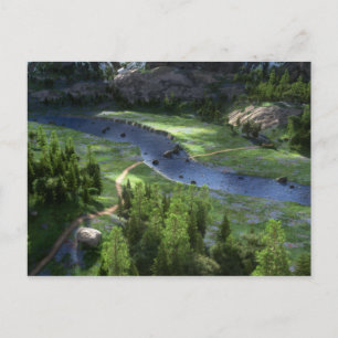 Cwm Solitude Postcard