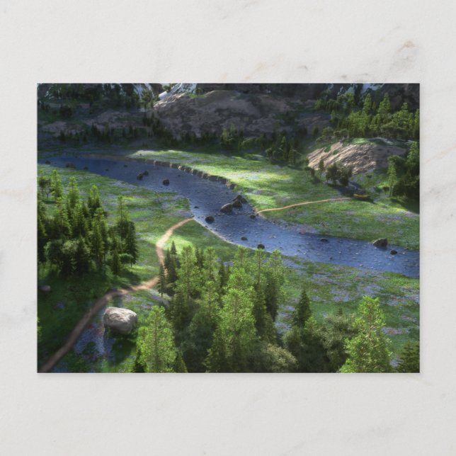 Cwm Solitude Postcard (Front)