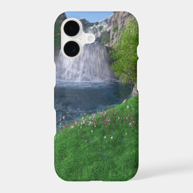 Cwm Waterfall iPhone Case-Mate (Back)