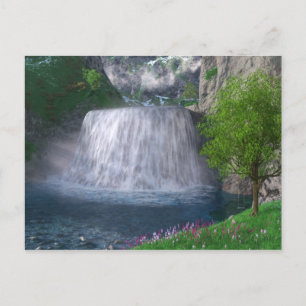 Cwm Waterfall Postcard