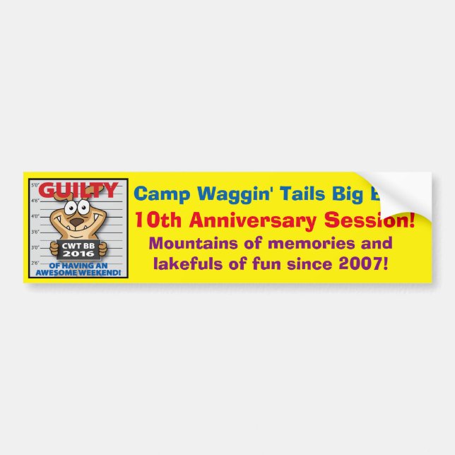 CWT BB Bumper Sticker (Front)