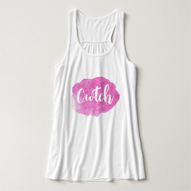 Cwtch Welsh Wales Slang Dialect Singlet (Design Front)