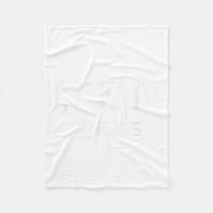 Cy-fair High School Hs Cypress Tx Retro Sports Fleece Blanket
