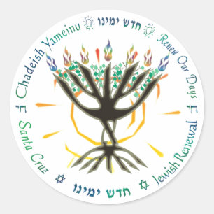 CY logo round sticker