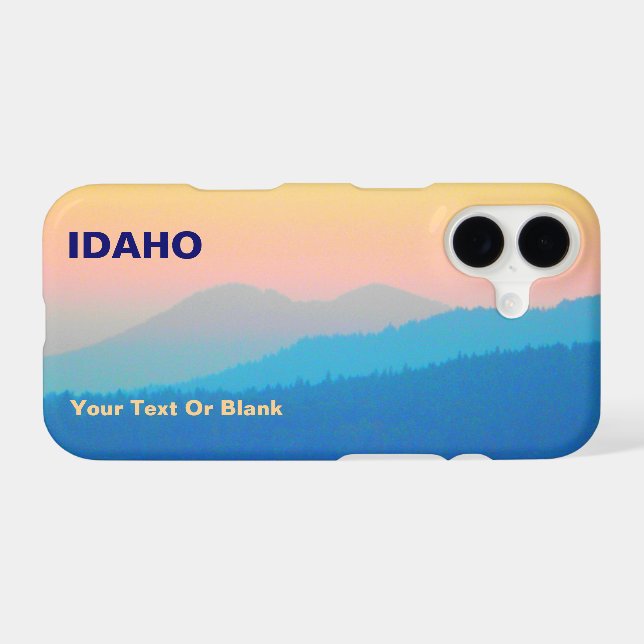 Cyan and Salmon Sunset (Back (Horizontal))