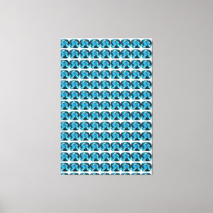 Cyan Canvas Print
