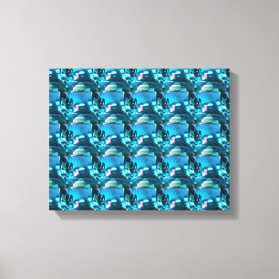 Cyan Canvas Print