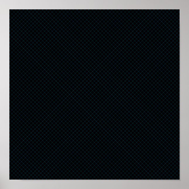 cyan diamonds seamless poster (Front)