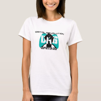 Cyan Logo T-Shirt: Women's White T-Shirt