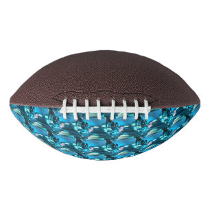 Cyan Sky Blue Football