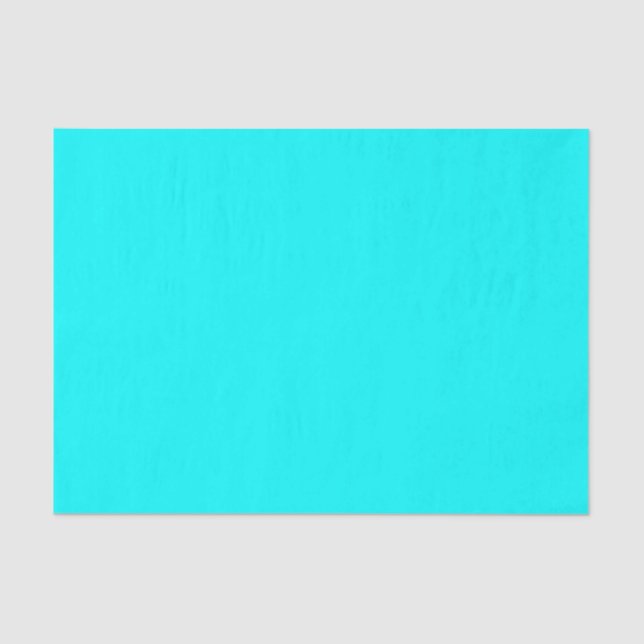 Cyan Tissue Paper (Front)