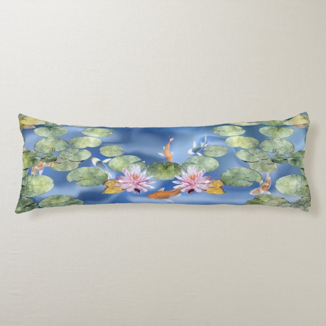 Cyanicity Koi Pond Body Pillow (Front)