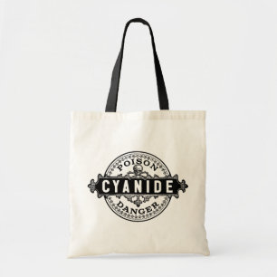 Cyanide Vintage Style Poison Label Tote Bag