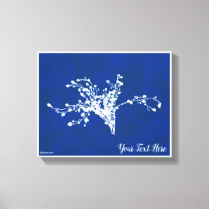 Cyano Print Berries